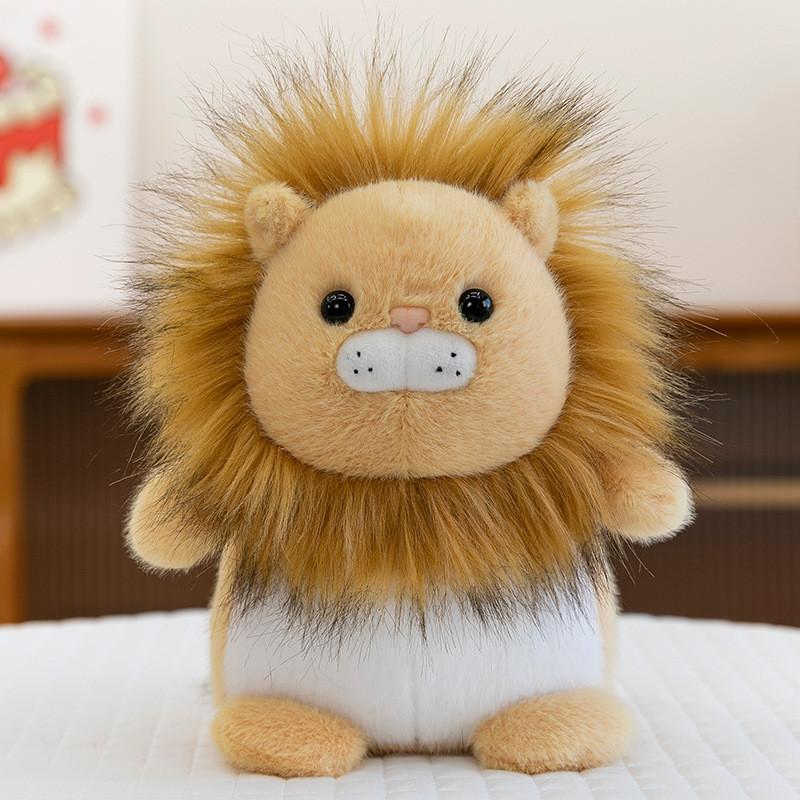 Adorable 8 Inch Plush Lion Toy Soft And Cuddly Stuffed Animal Gift For Kids
