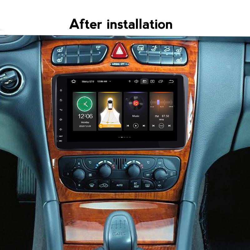 Mercedes-Benz W209/W203/W168/463 GPS Navigation & CarPlay System with Reversing Camera & Bluetooth