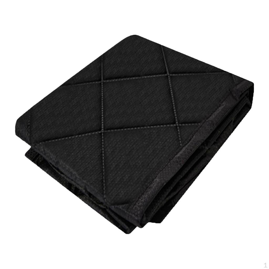 Fireplace Cover Convenient Stop Heat Loss Versatile Stopper Blanket for Iron Frame Indoor