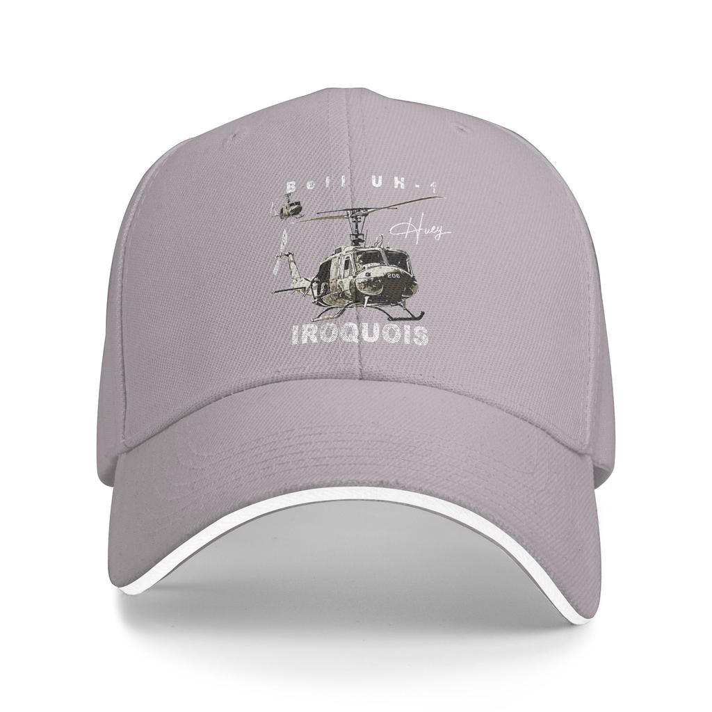 Bell UH1 Iroquois Helicopter Sun Baseball Cap Summer Y2k Cool Hip Hop Hats For Men Women Tennis Skate Baseball Caps