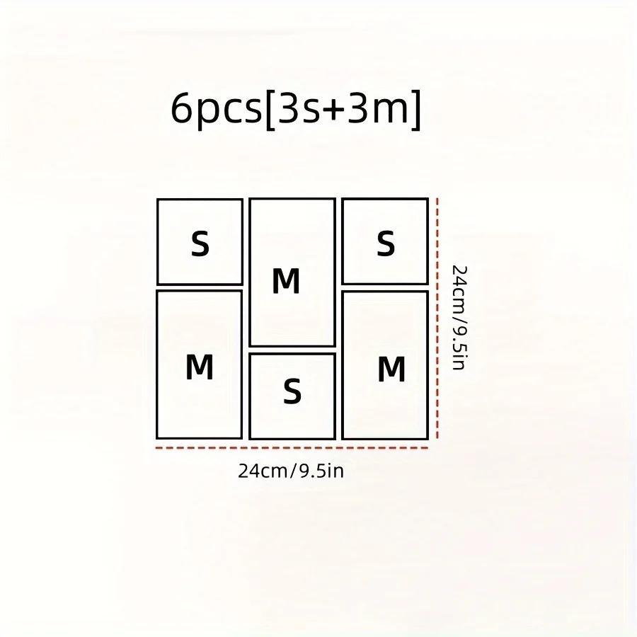 

Transparent Modular Drawer Organizer Set-Multi-Use Storage Trays for Makeup Skincare Kitchen Tool & Bathroom Vanity Organization
