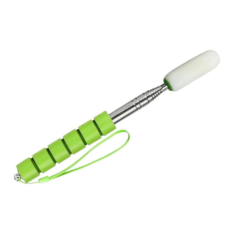 Stainless Steel Telescopic Sponge Absorbers For Ceramic Clay Water Removal Adjustable Cleaning Rod With Ergonomic Handle