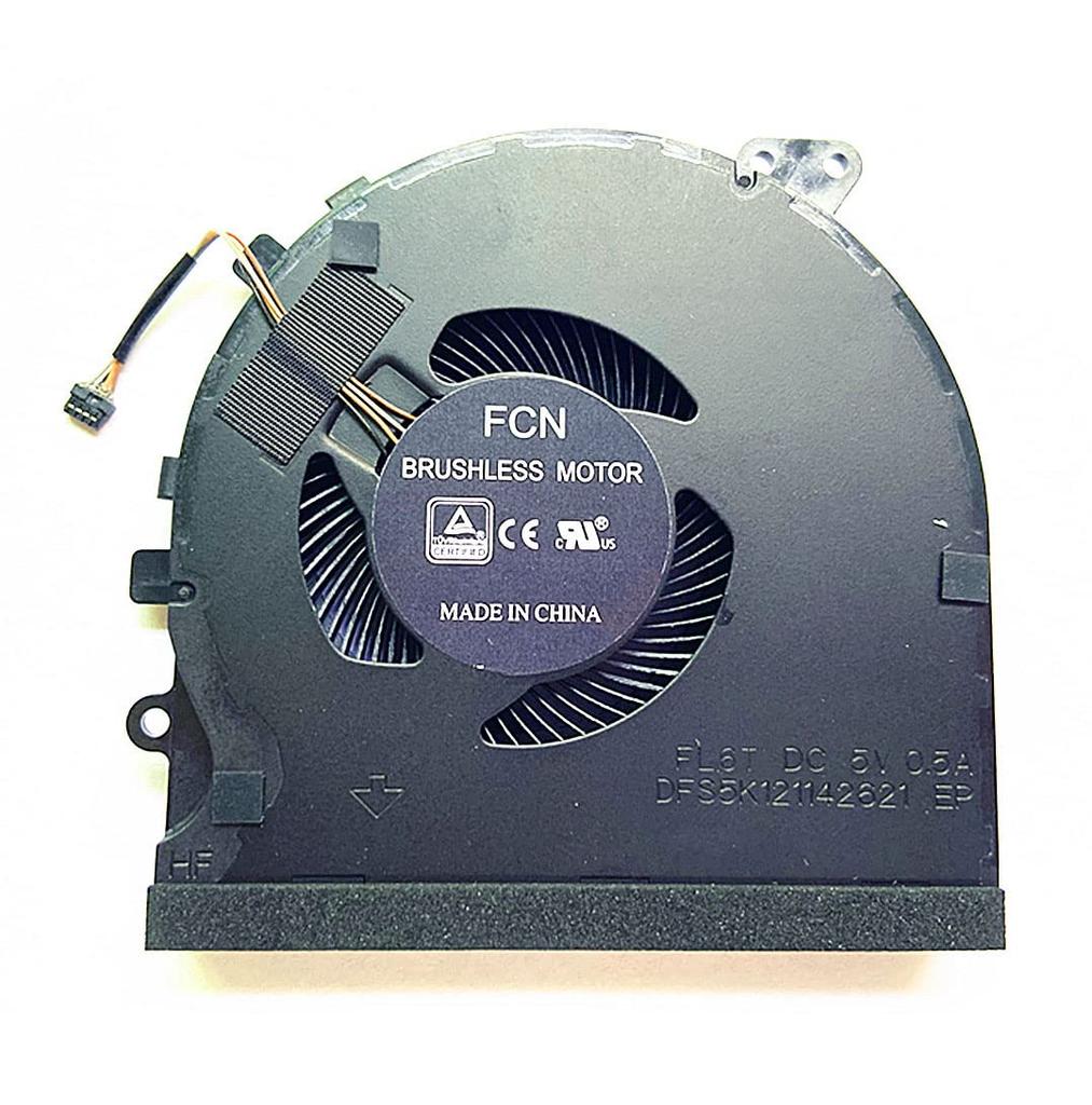 MOQIAN CPU and GPU Cooling Fan Replacement for Razer Spirit Blade 15 GTX1060 Laptop Fan DFS501105PR0T DFS5K121142621 RZ09-027 RZ09-0270 RZ09-03009E97