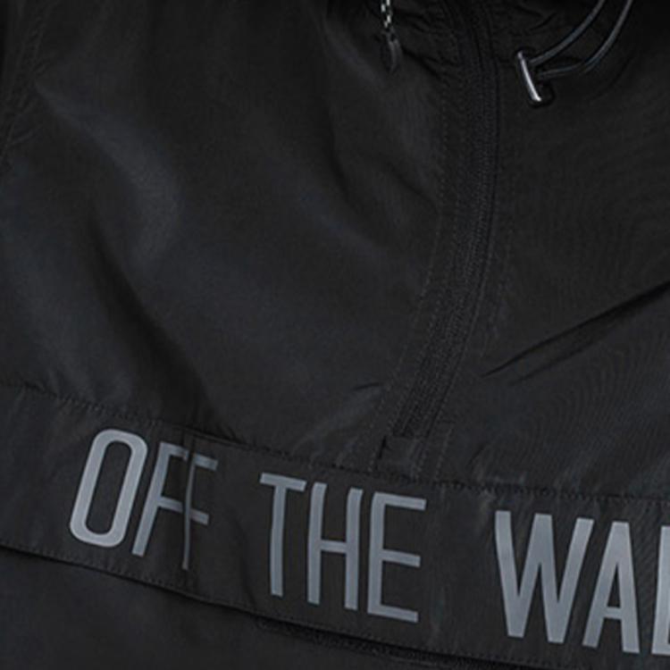 Vans Skate All Day Sportovní ležérní bunda Pánská svrchní oděv Černá VN0A3TWOBLK