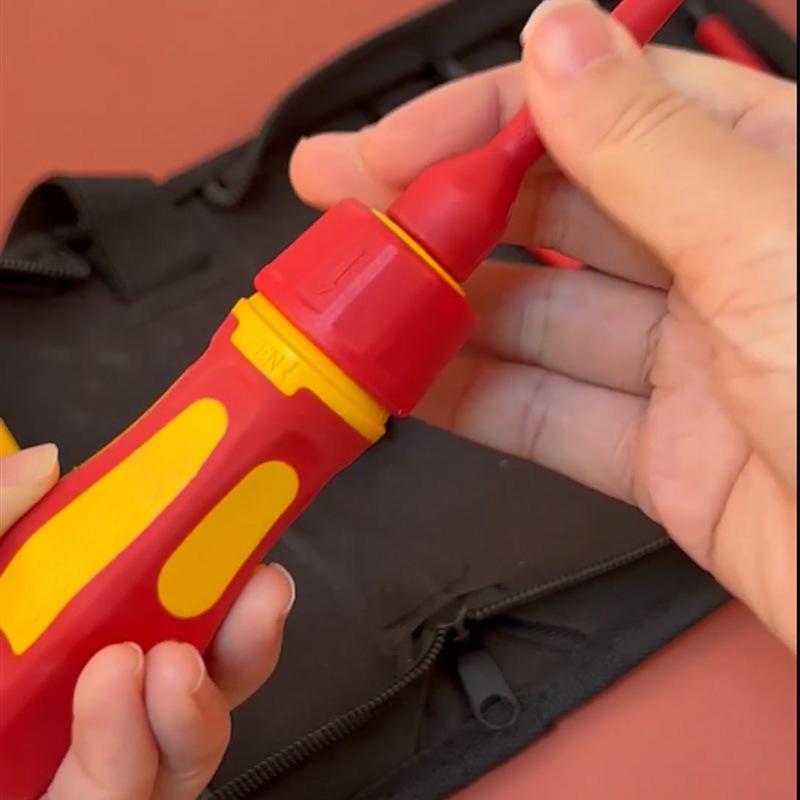 VDE Insulated Tool Set: Screwdrivers & Diagonal Cutting Pliers for New Energy Vehicles