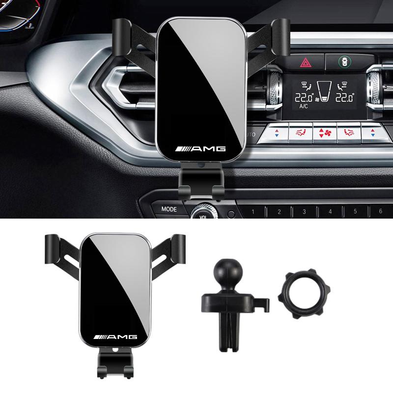 

GLC GLB Car GPS Bracket Gravity Type Mobile Phone Holder Accessories For Mercedes Benz AMG GLE GLS CLS GLC CLA GLA GLK ML C197