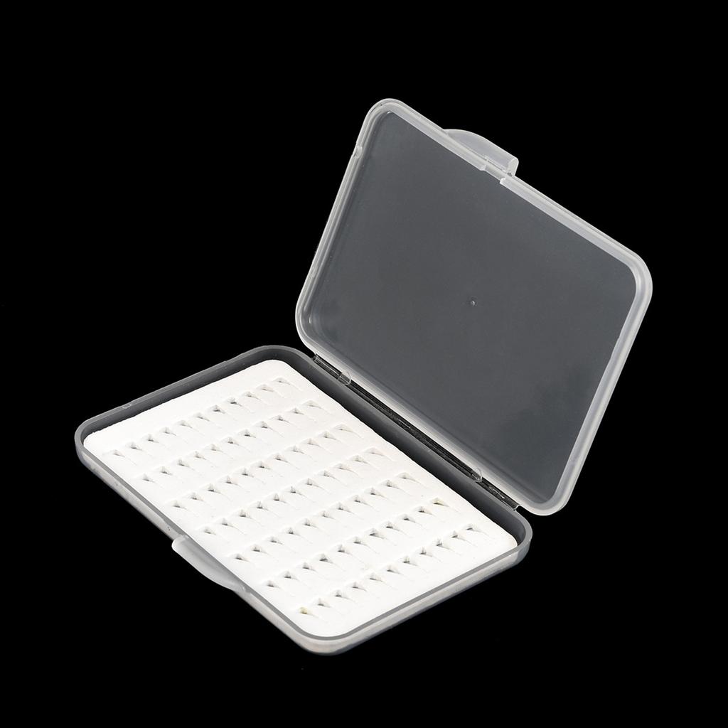 Fly Fishing Hook Box Fly Fishing Hook Box With Foam Waterproof Durable Fishing Gear Transparent S for M L Size