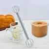 Stainless Steel Baking Whisk Double Head Miso Muddler Kitchen Whisk Egg Beater  Pastry Making