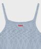 FALLETT Bustier Knit Sky Blue