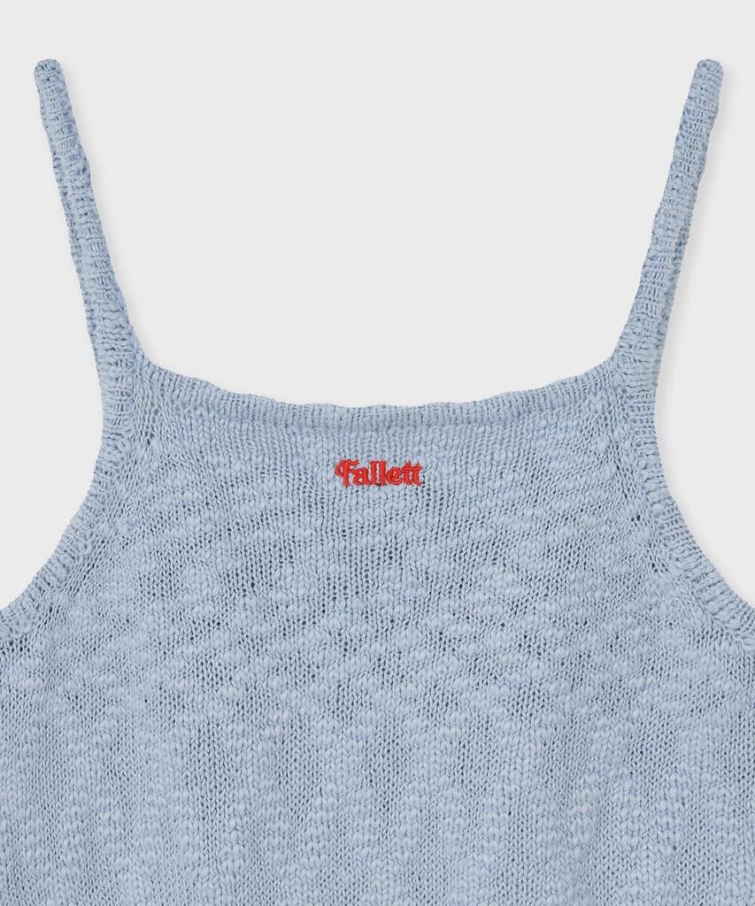 FALLETT Bustier Knit Sky Blue