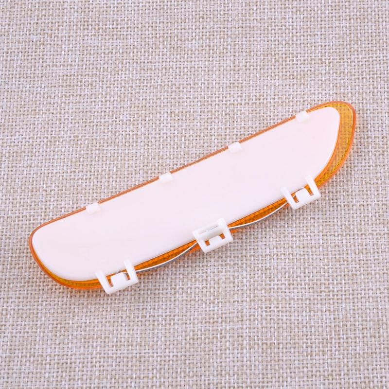 53148383012 BM2556101 2Pcs Amber Lens Front Bumper Side Marker Reflector 63148383011 Fit for BMW E46 3 Series M3 2D Coupe