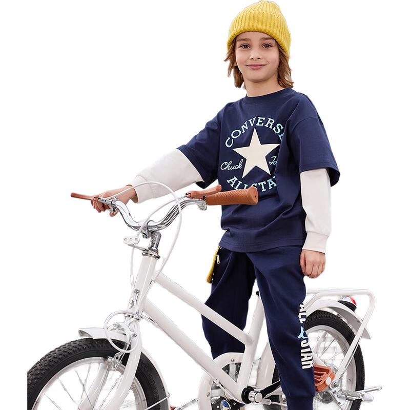 Converse Boys  Long-Sleeve Tee & Pants Set M