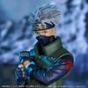 28CM Anime Naruto Shippuden Hatake Kakashi Standing Model Toy Gift Large Action Figure Sasuke PVC Desktop Ornament Doll