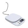   Delicate Kitchen Weight Scale LCD Screen Lightweight ABS Material 3kg 7kg Modes