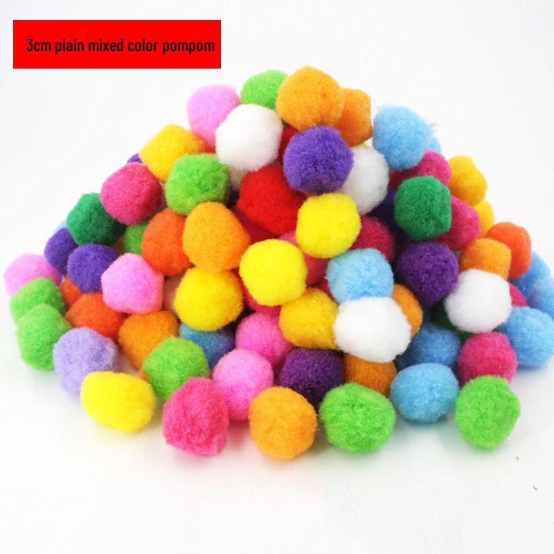Artykuły ze strefy artystycznej: Kolorowe puszyste pompony do projektów klasowych dla uczniów od najmłodszych do najstarszych