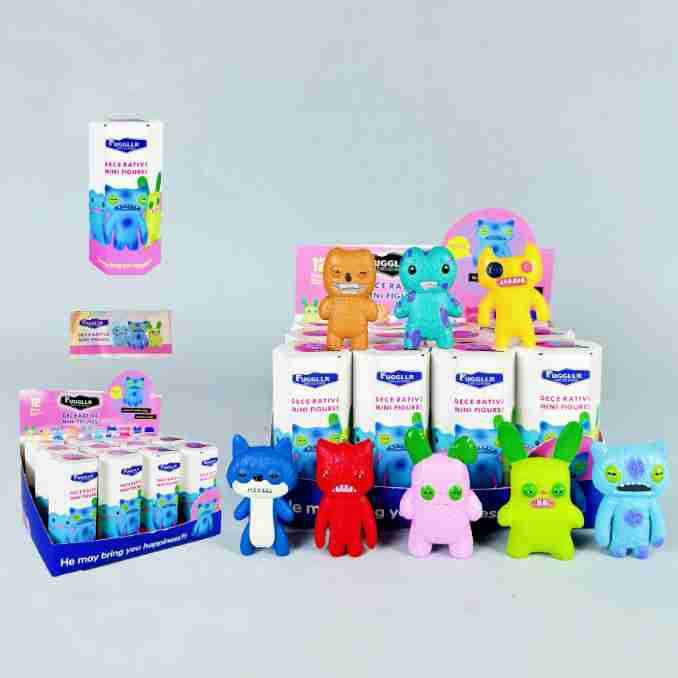 Fuggler Cute Monster Model Miniature Figurine With Plastic Material For Collectors