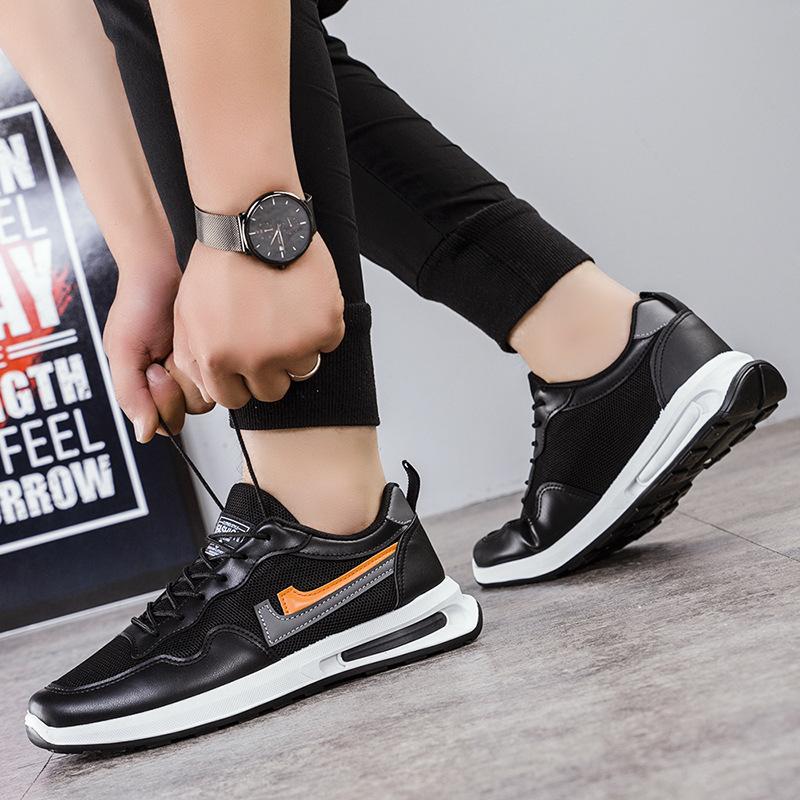 Autumn Men's Shoes New Comfort Breathable Mesh Sports Casual Men's Shoes Stylish Student Shoes Running Shoes
