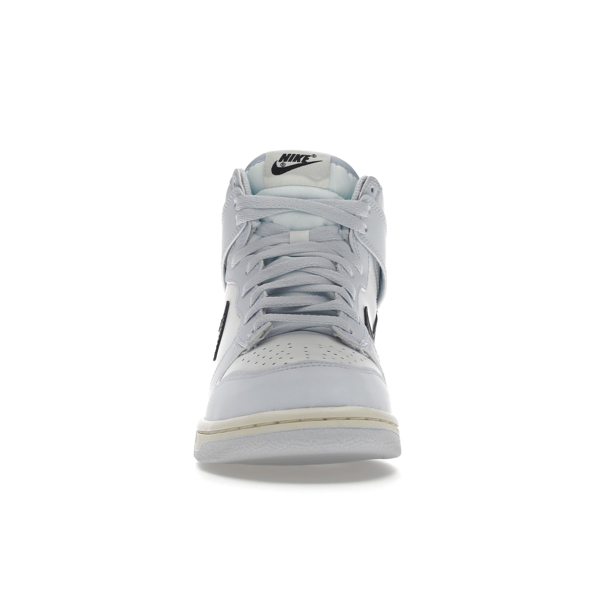 Кроссовки Nike Dunk High GS Football Grey Black White Summit-White Coconut-Milk — фото 4