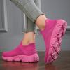 2025 new men's and women's comfortable platform shoes, sports shoes, couple walking shoes, ultra light socks, tennis special