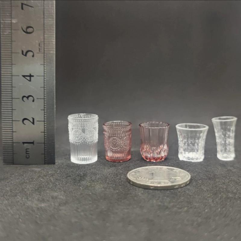 Păpușă Miniatură Ceașcă Adeziv Picurare Veselă Matriță Silicon Bricolaj Veselă Accesorii Casă de Păpuși Jucării Joc de Rol pentru Copii