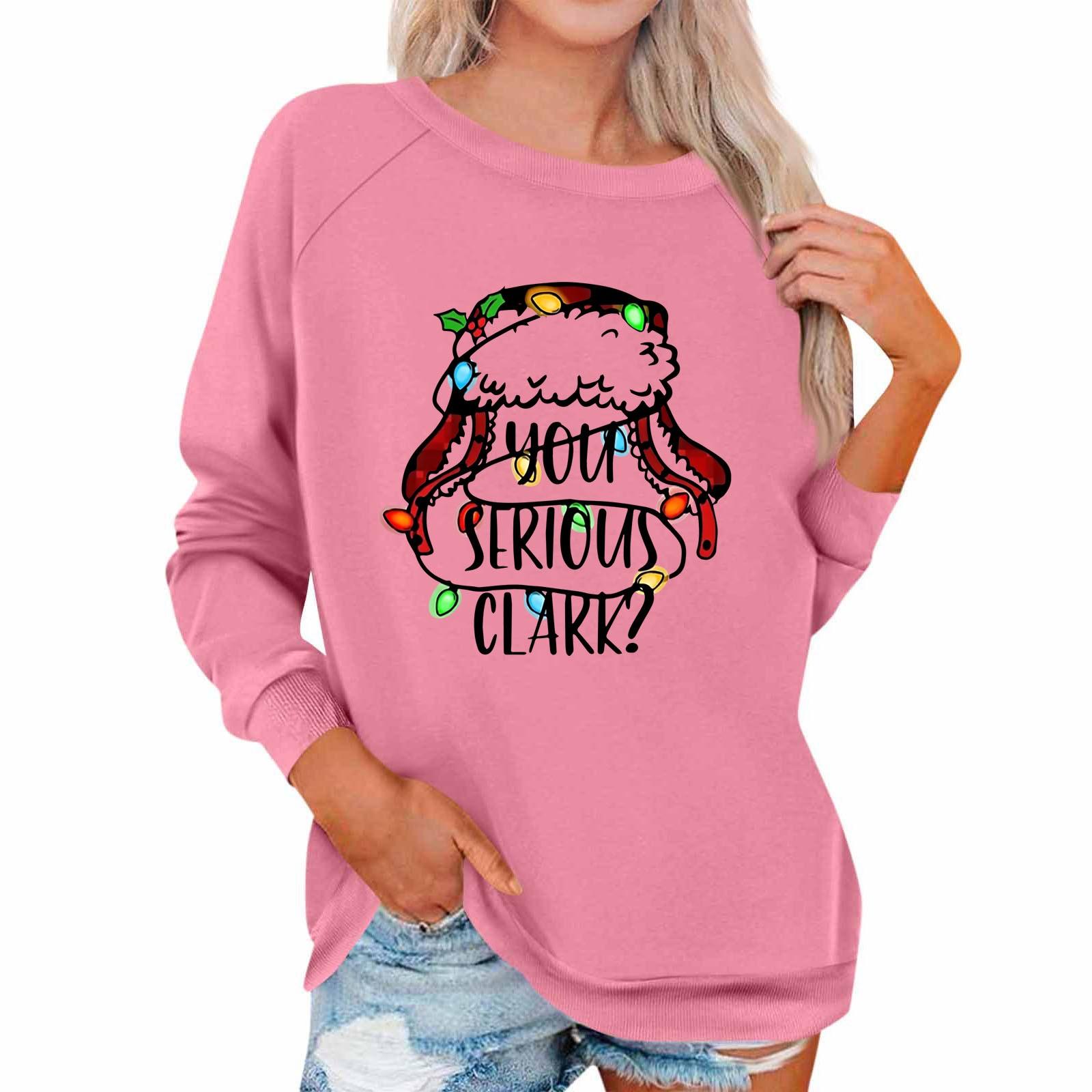 

Женская модная повседневная однотонная толстовка с длинным рукавом XL розовый