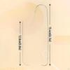 Curved Beading Pin for Portable Lightweight DIY Crafts Bracelet Necklace