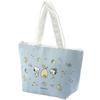 OSK Insulated Tote Lunch Peanuts Made In Bag, Purple, Fancy, PNF, Japan, TB-14