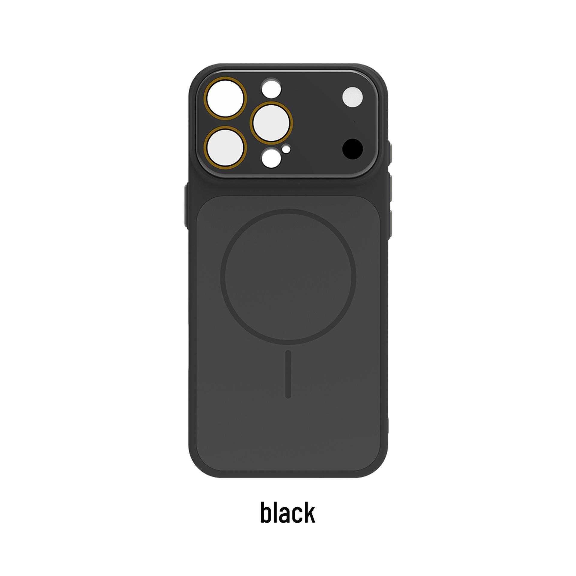 

iPhone 17 Pro Max Electroplated Magnetic Case with Frosted Corning and Drop-Proof Design 14 Pro Max
