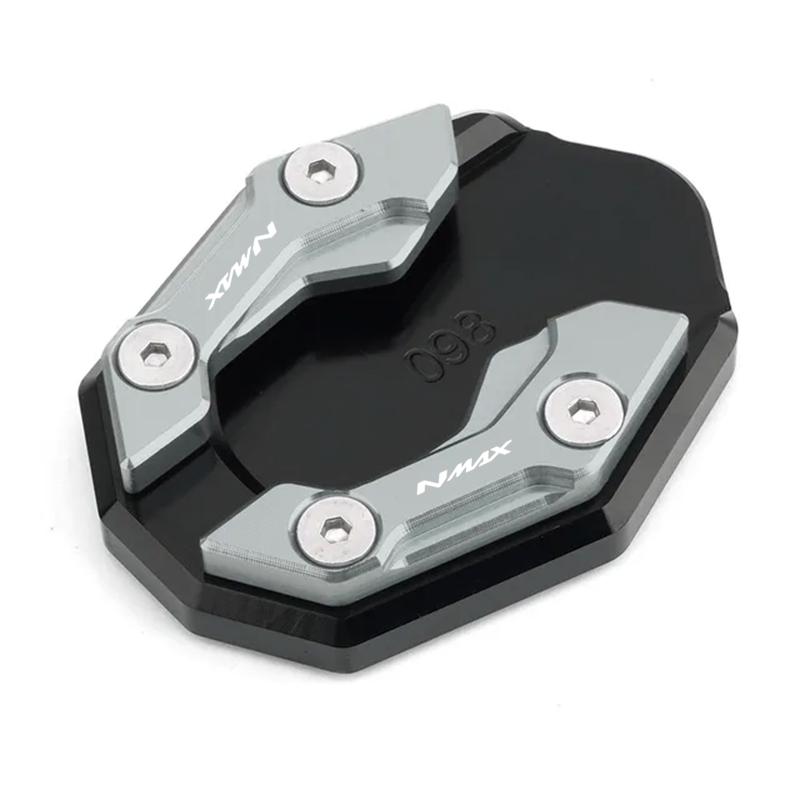 2025 Fit For YAMAHA NMAX155 NMAX125 NMAX 125 155 2017-2025 2025 Motorcycle CNC Side Stand Enlarger Kickstand Enlarge Plate Pad