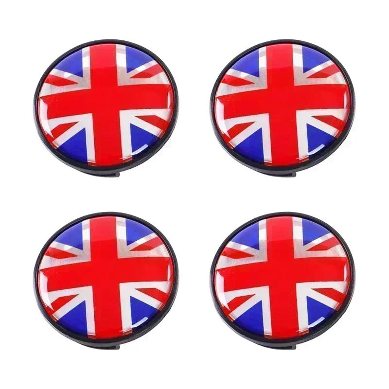 4 Pezzi 54mm 56mm Coprimozzo Centrale per Cerchi in Lega Auto Copricerchio Per bmw Mini Cooper S JCW One R56 R60 F54 F55 F56 F60 Clubman Countryman
