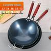Yicang 36CM Pre-Seasoned Iron Wok