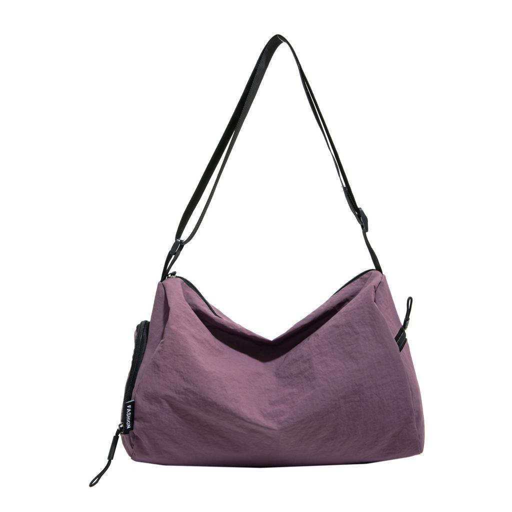 Bag large capacity 2025 simple new versatile casual fashion shoulder bag going out messenger bag commuter tote bag