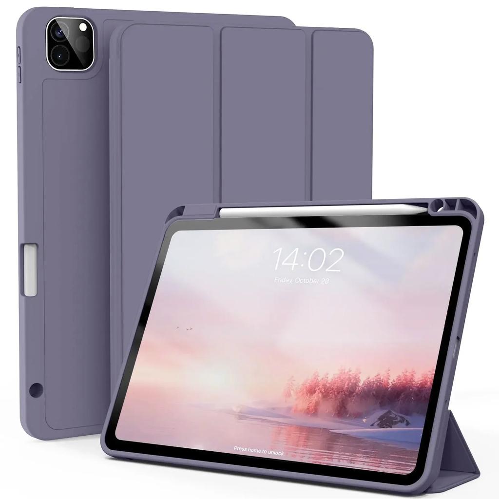 models For New iPad Pro M5 11 " 13 inch Pro 6 th Generation A3361 A3362 A3357 A3358 A3359 PU Smart Tablet Case