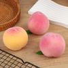 5Pcs 7Cm Artificial Peach Home Kitchen Decoration Fake Fruits Festive Party Supplies Simulation Ornament Pography Props