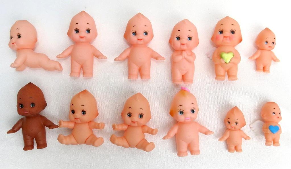 Domestic Variety Kewpie Doll Set (12 Pieces)