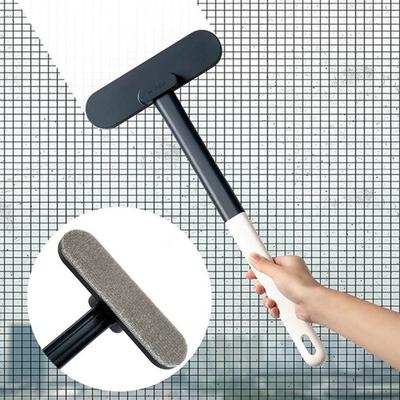 Pencere Sineklik Temizleme Fırçası Mesh Ekran Temizleyici Anti-Sivrisinek Ağı Fırçası Temizleme Toz Fırçası Temizleyici Pencere Temizleme Araçları
