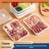 Refrigerator Storage Box with Air Vents for Fruits, Vegetables, & Meat