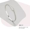European and American trendy geometric opening bracelet bracelet cold wind bracelet bracelet hand jewelry