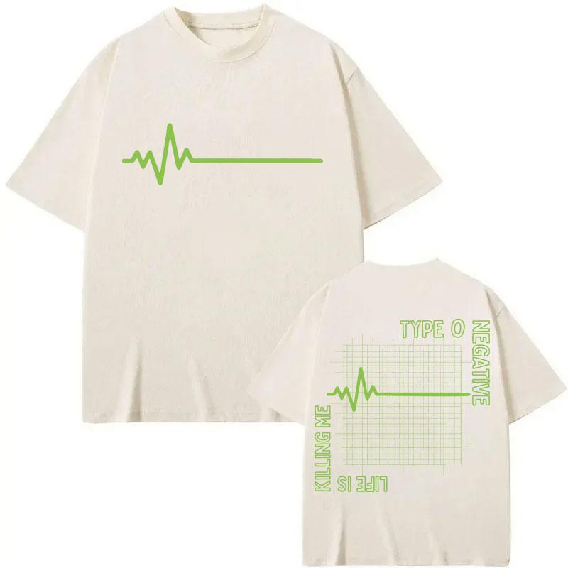 Rock Band Type O Negative T-shirts Men Women Clothing Fashion Hip Hop T Shirt Summer Casual Short Sleeve T-shirt Y2k Streetwear