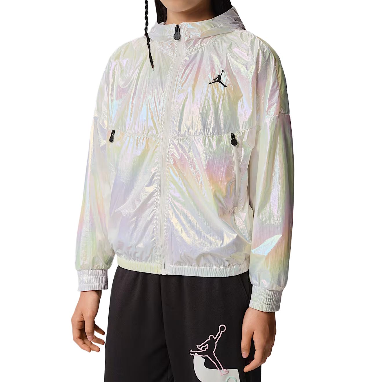 Jordan Jumpman Colorful Drop Shoulder Woven Lightweight Jacket Kids jackets IZ8356-133 M