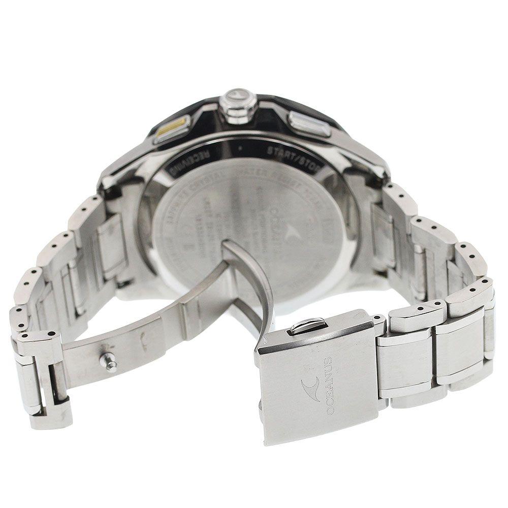 Used Casio CASIO OCW-G2000G-1AJF Oceanus Bluetooth Day-Date Solar Radio Men's With Warranty Card_973558