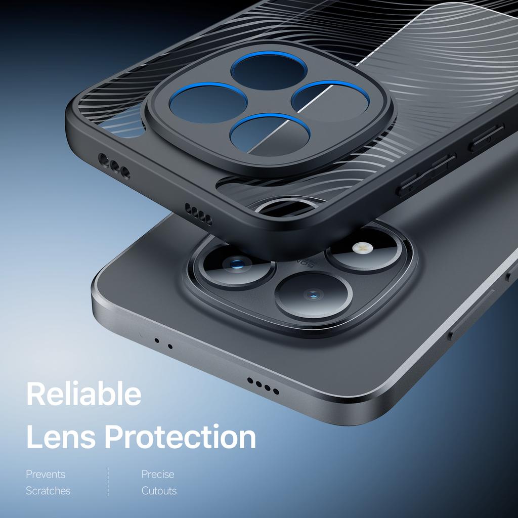 Для Xiaomi Redmi Note 15 Pro 5G (Глобальний) Чохол DUX DUCIS серії Aimo TPU+PC Матовий Протиударний Чохол для Телефону (Сертифікація REACH)