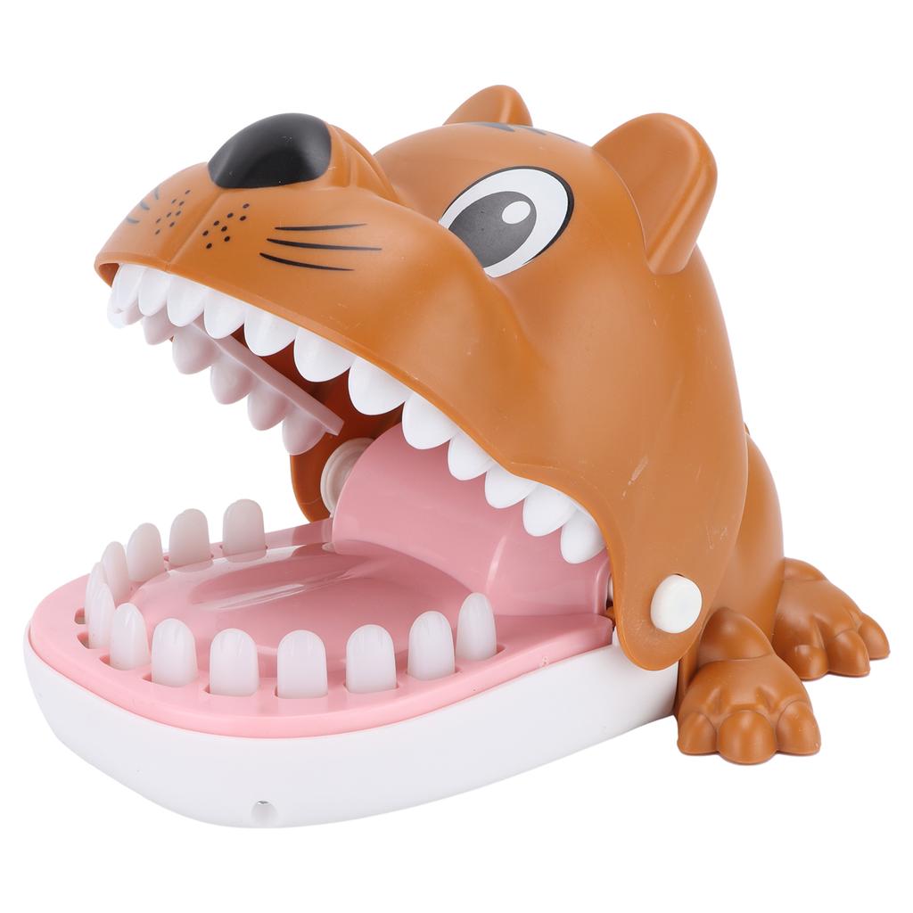 Children Cute Playing Toy Whale Mouth Dentist Bite Finger Interactive Game Funny Gags ToyTiger Dog