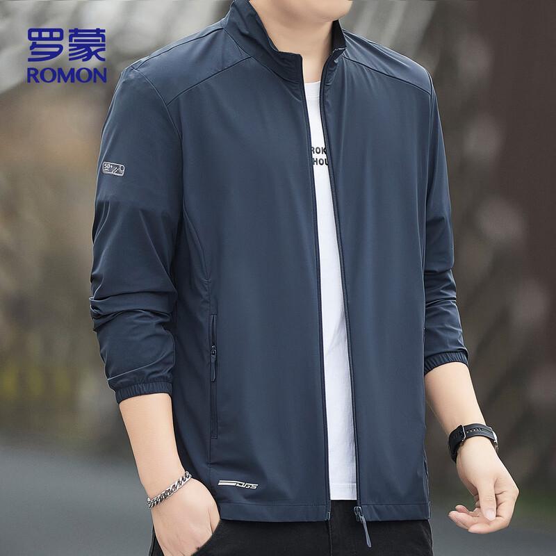 

ROMON Men s Summer Ice Silk Sun Protection Jacket 6XL