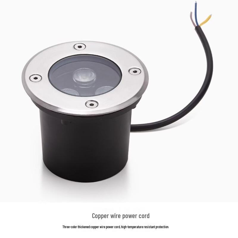 NuFeng 24W Warm Light LED Ground Spotlight