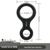 Aluminum Alloy Figure 8 Descender Belay Device - Lightweight & Durable for Fast Outdoor Descent