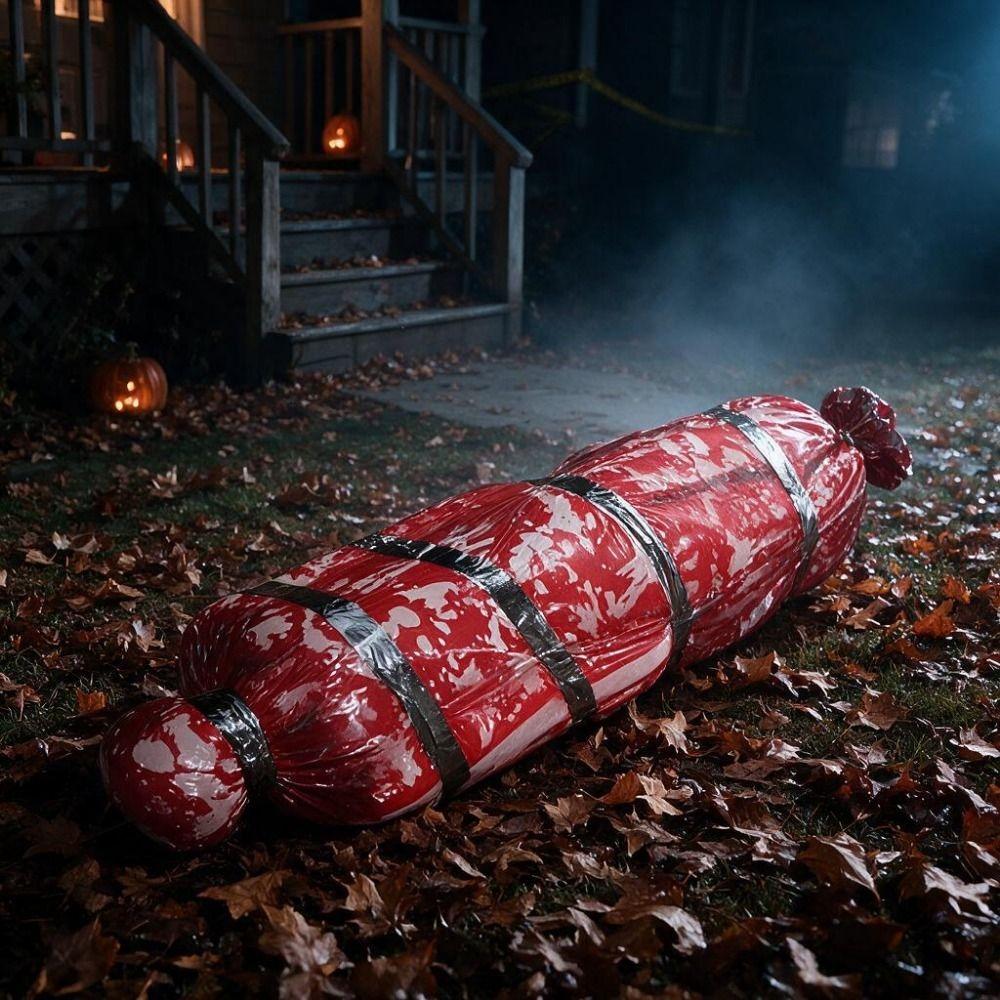 Creepy Halloween Horror Hanging Decor Waterproof Inflatable Corpse Prop Haunted House