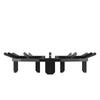 Log Grate, 27 Inch Heavy Duty Wheel Fire Grate with 6 Support Legs, Solid Powder-coated Steel Bars, Log Firewood Burning Rack Holder for Wood Stove
