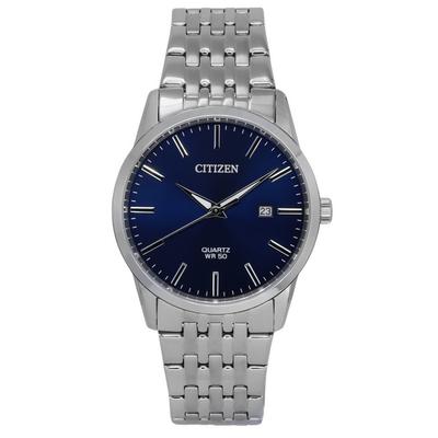 Stainless Steel Bracelet Midnight Blue Dial Quartz BI5000-87L Men's Watch