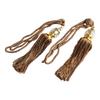 Modern and Stylish Curtain Rope Tie Backs Tassel Tiebacks with Exquisite Beaded Ball Detailing 9 Fashionable Colors